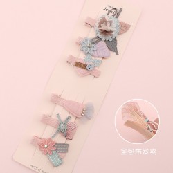 47粉灰花朵葉子(6件套) (SKU: 31010253 )  + NT$ 35.0  