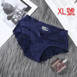 蕾絲款-XL-深藍色 (SKU: 21010173 )  + NT$ 27.0  