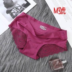 蕾絲款-M-玫紅色 (SKU: 21010161 )  + NT$ 27.0  