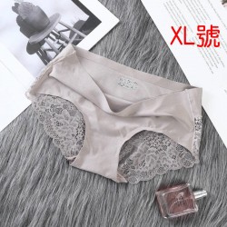 蕾絲款-XL-灰色 (SKU: 21010171 )  + NT$ 27.0  